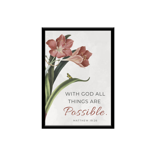 Bible verse wall frames home decor Items for living room wall hangings for office decoration Christian bible verse board -Size - 13” X 19”