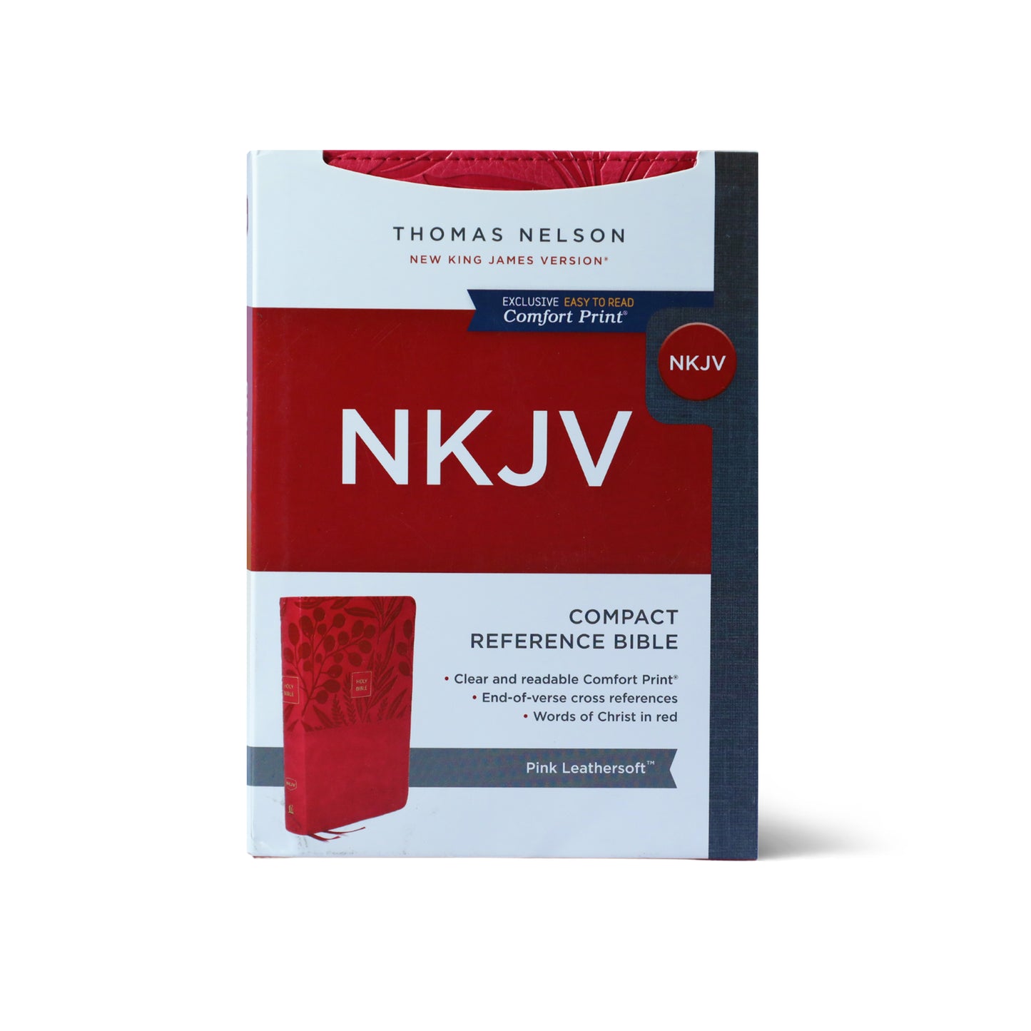 NKJV Compact Reference Bible - Pink