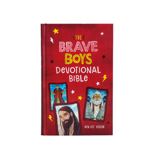 The Brave Boys Devotional Bible - New Life Version (New & Old Testament)