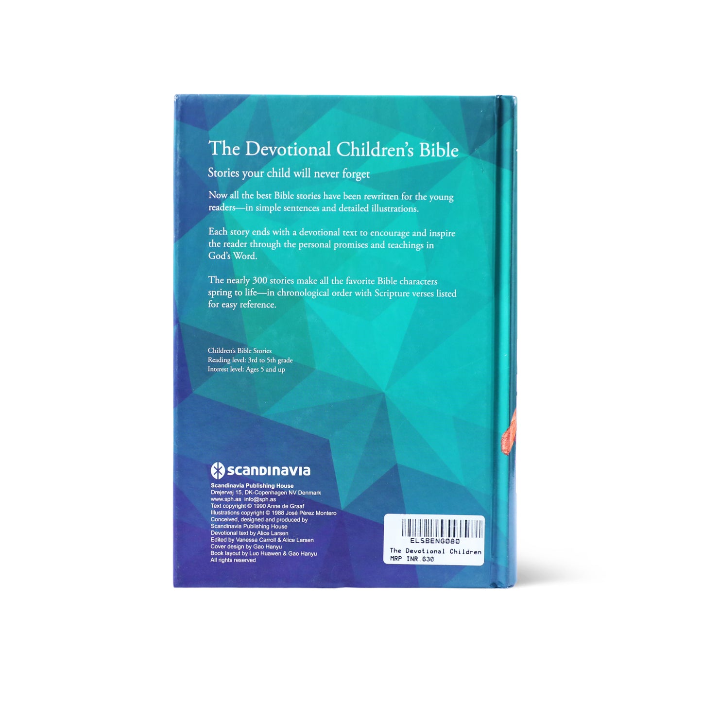 The Devotional Children Bible Illustrated Devotional Text - Hardcover