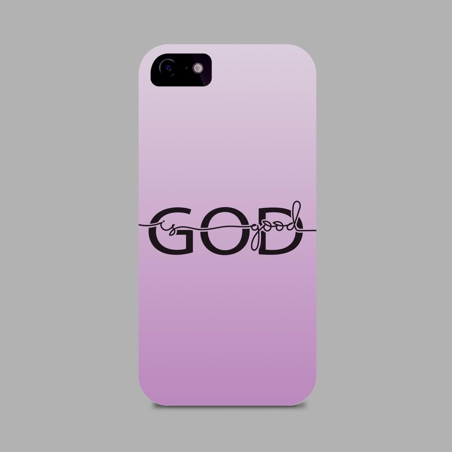 God is good - Mobile back case for Apple Iphone - Light Pink