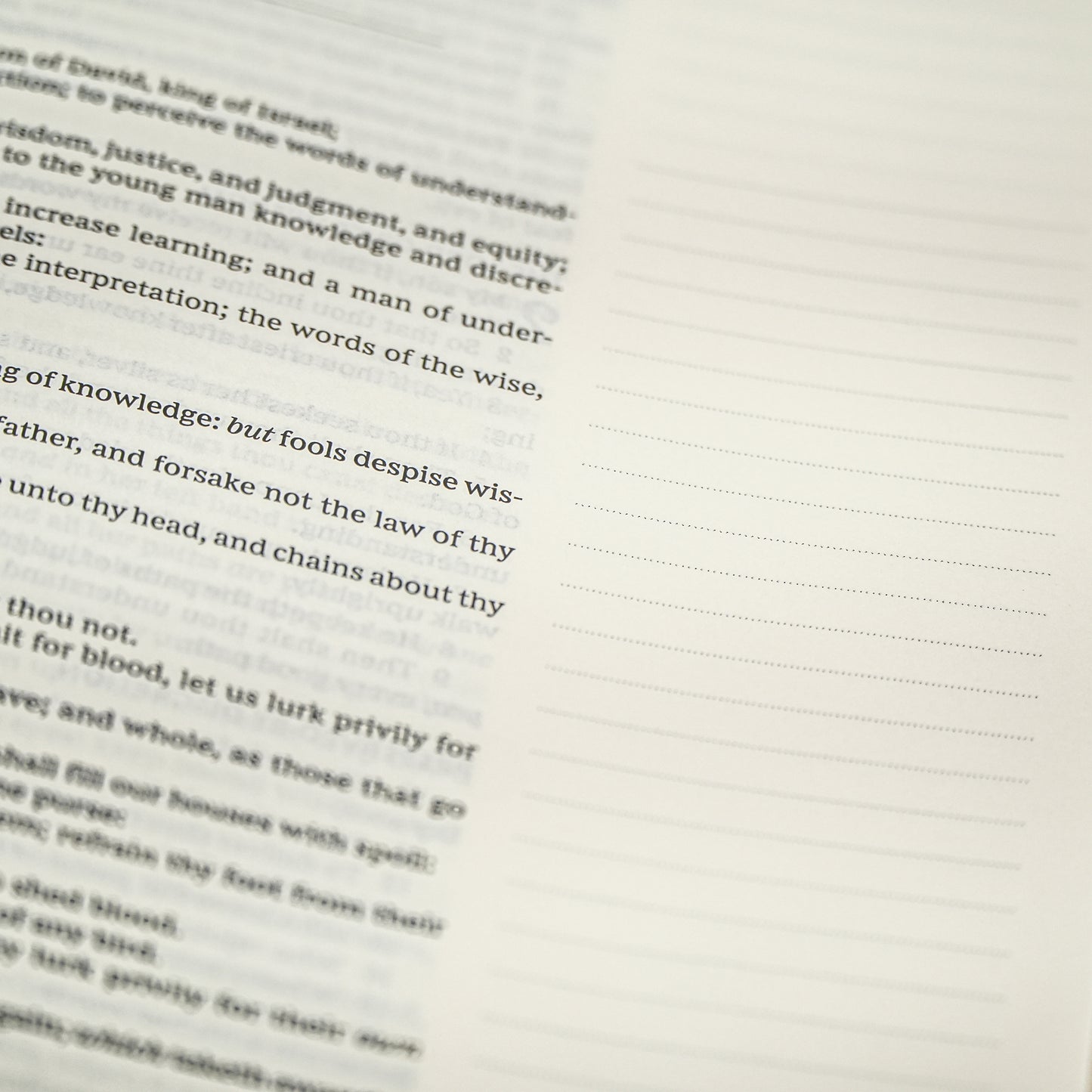 KJV Journal The Word Reference Bible - HOLY BIBLE OLD AND NEW TESTAMENT