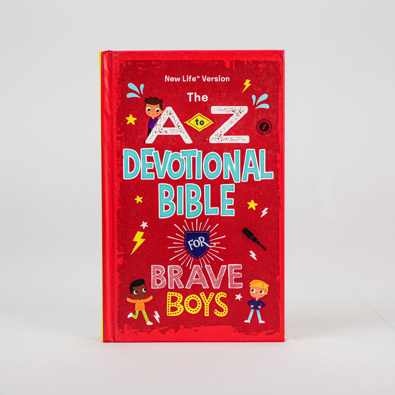 The A-Z Devotional Bible for Brave Boys - New Life Version (New & Old Testament)