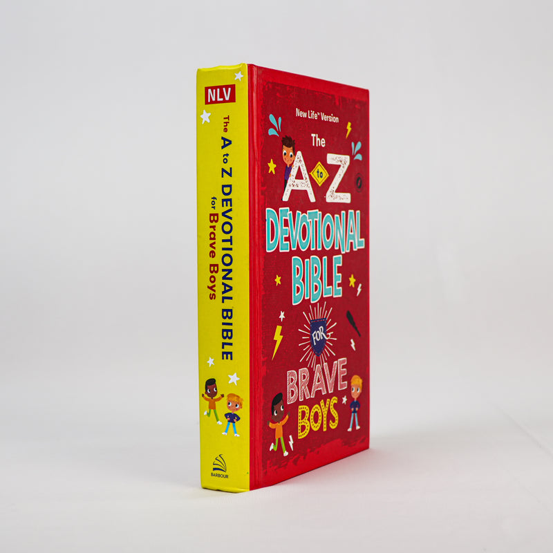 The A-Z Devotional Bible for Brave Boys - New Life Version (New & Old Testament)