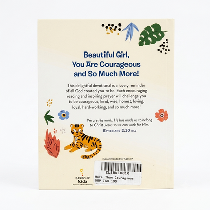 More Than Courageous - Kids Bible story book
