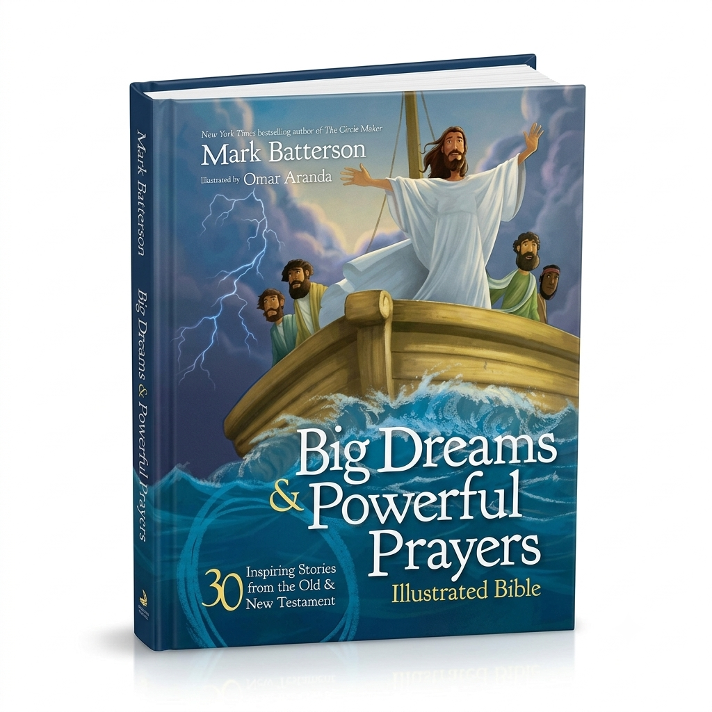 Big Dreams and Powerful Prayers Illustrated Bible: 30 Inspiring Stories for Kids and children from the Old and New Testament