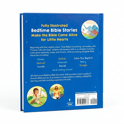 365 Best-Loved Bedtime Bible Stories for Kids
