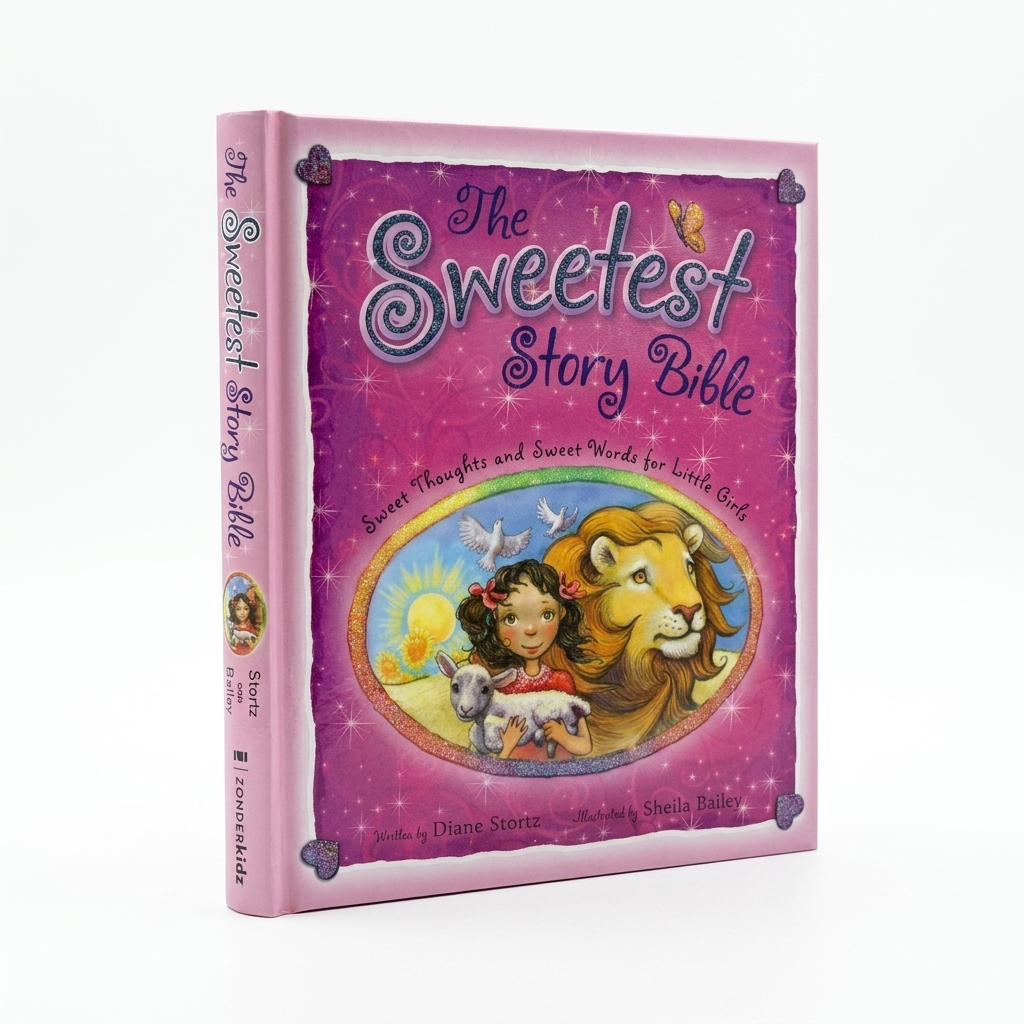 The Sweetest Story Bible for Kids: Sweet Thoughts and Sweet Words for Little Girls