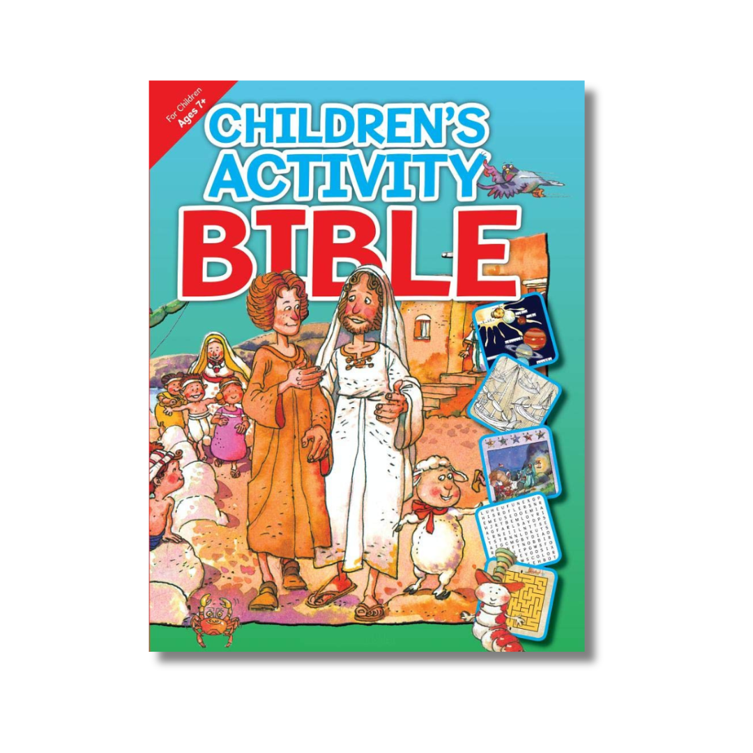 Children’s Activity Bible- Bible Activities for Kids - word searches, puzzles, crosswords Book