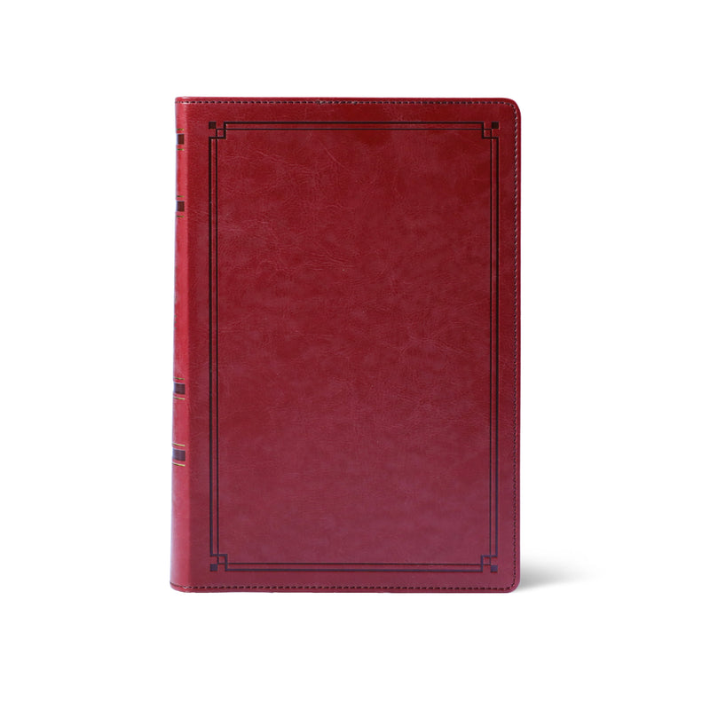 NKJV Study Bible, Imitation Leather, Red, Red Letter Edition, Comfort Print: The Complete Resource for Studying God’s Word