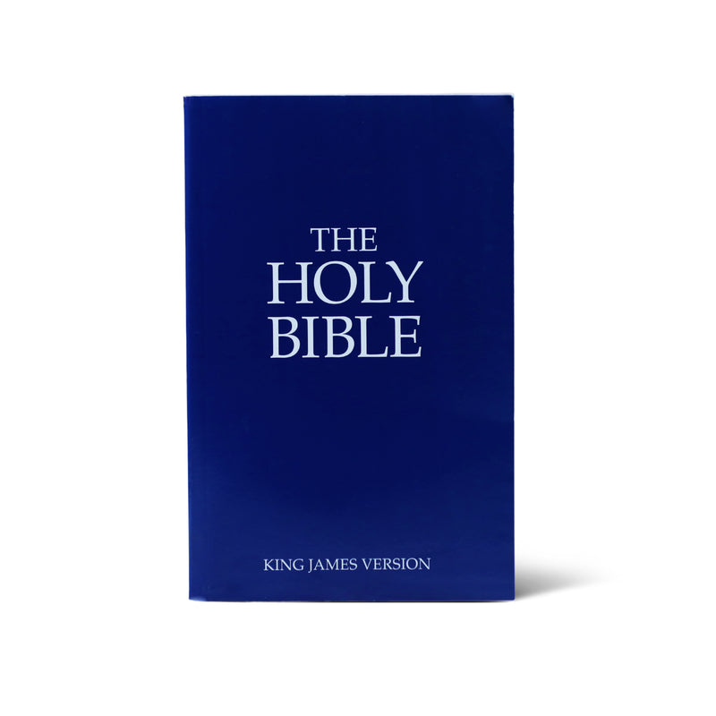 KJV Bible Paperback Blue - English Bible