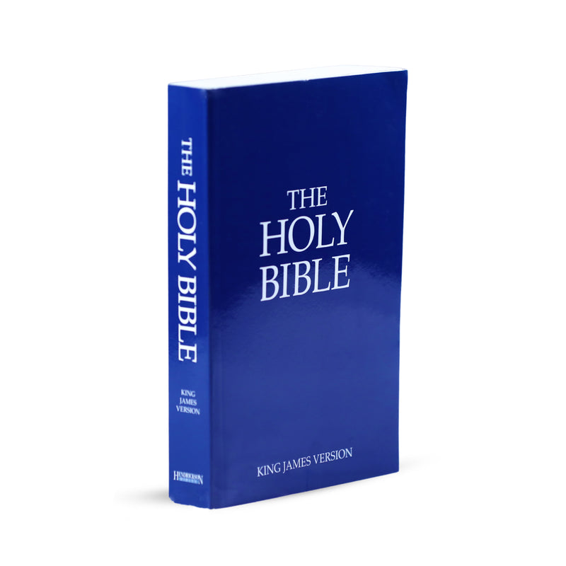 KJV Bible Paperback Blue - English Bible