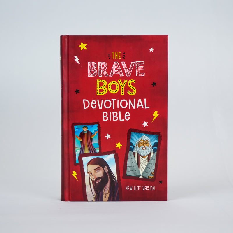 The Brave Boys Devotional Bible - New Life Version (New & Old Testament)