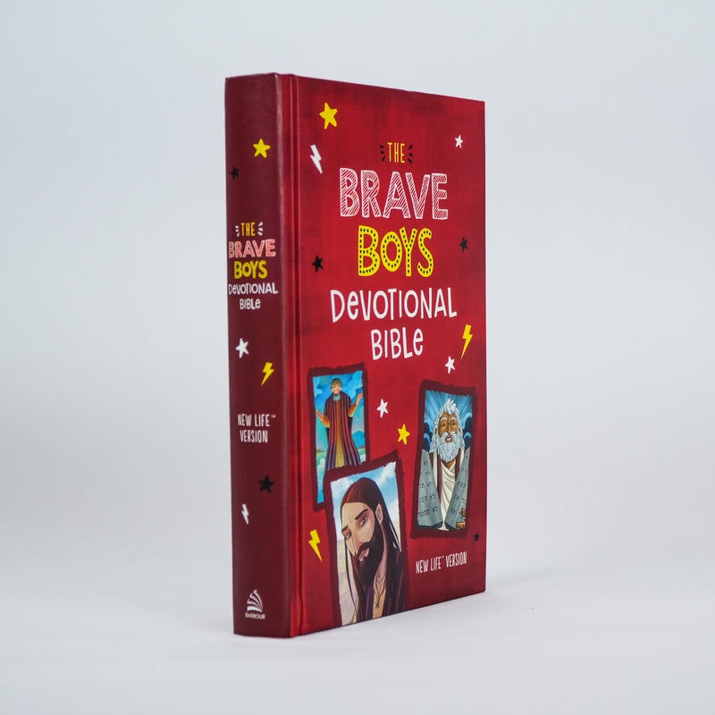 The Brave Boys Devotional Bible - New Life Version (New & Old Testament)