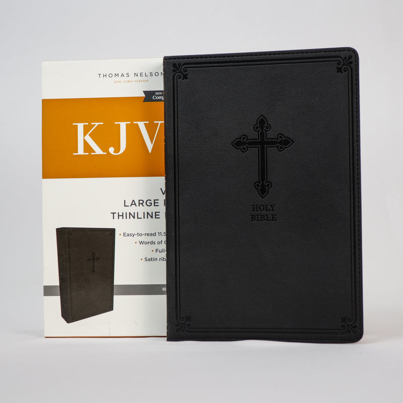 KJV Value Large Print Thinline Bible - English Holy Bible (Old & New Testament)