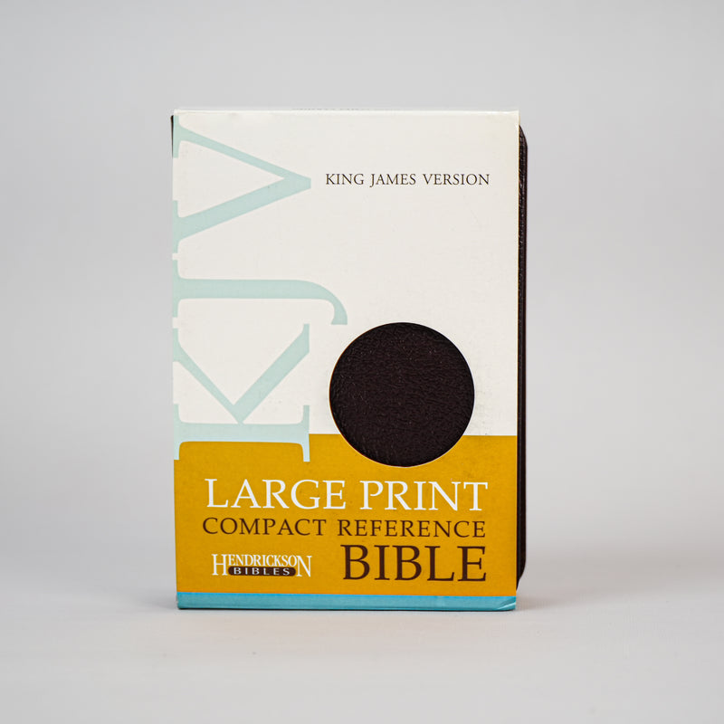 KJV Large Print Compact Reference Bible - English Holy Bible (Old & New Testament)