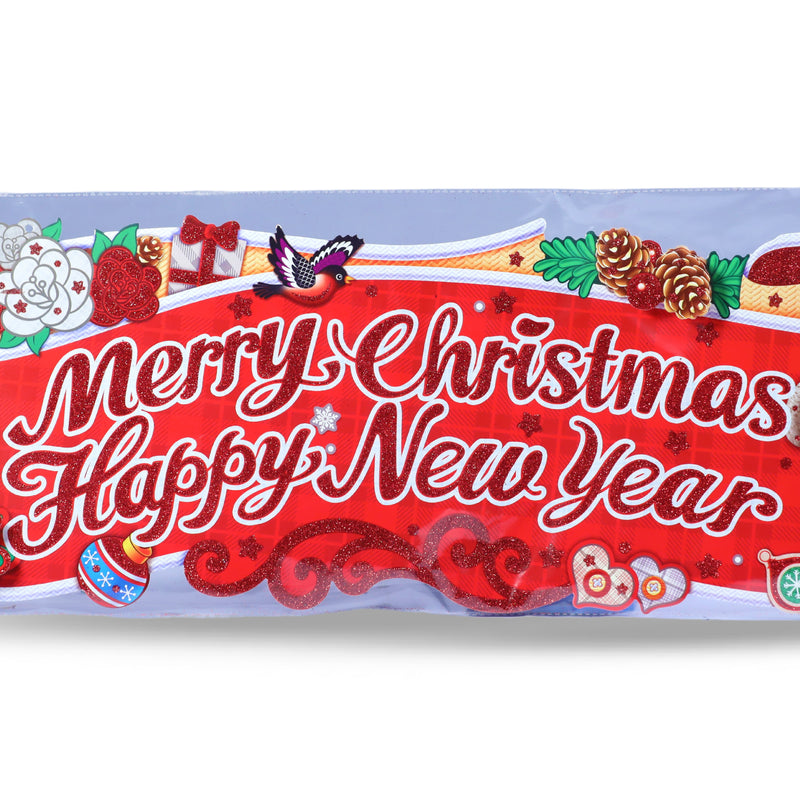 Christmas Door Hanging - "Merry Christmas" and "Happy New Year" |Christmas Decorations