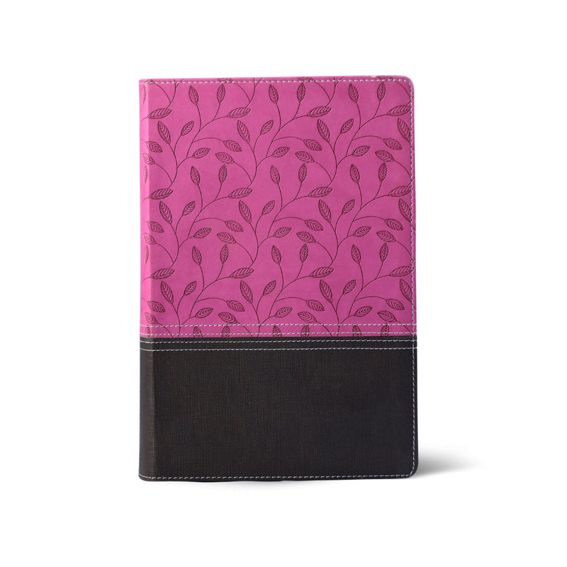 Zondervan Study Bible: New International Version, Imitation Leather, Orchid / Chocolate, Italian Duo-Tone, With Ribbon Marker