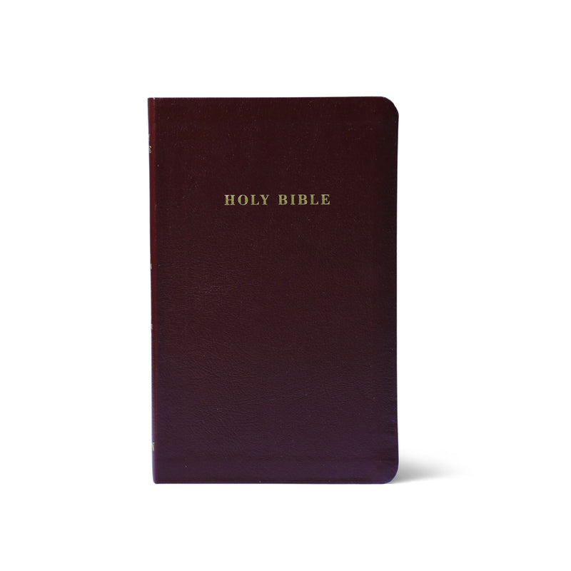 KJV Thinline Reference Bible- Bonded Leather- Thumb Indexed- Red Letter- Comfort Print: Holy Bible, King James Version