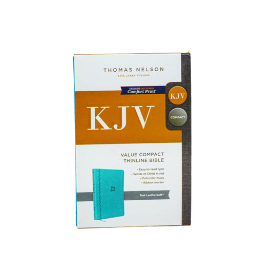 KJV Value Compact Print Thinline Bible - English Holy Bible (Old & New Testament)