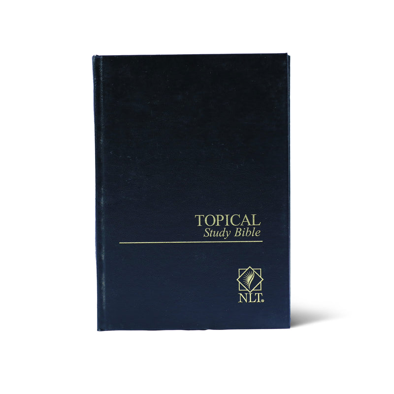 NLT Topical Study Bible Hard Bound - English Bible