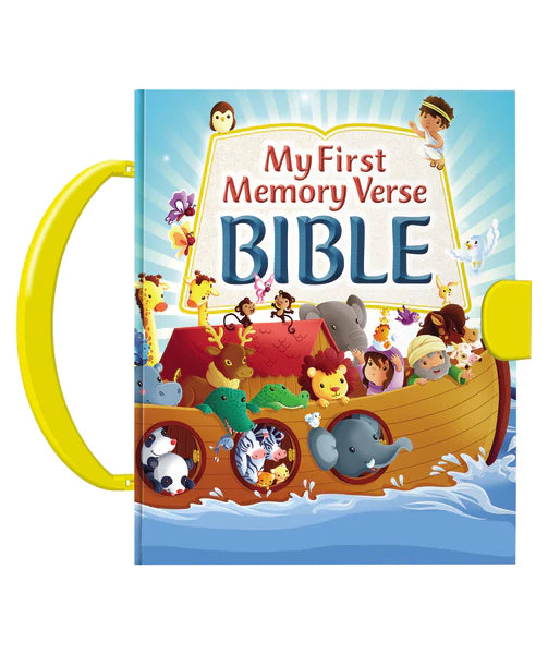 My First Memory Verse Bible - kids Bible Memory Verse Book  22 great Bible verses for toddler - children's Bible Memory Padded Board Book