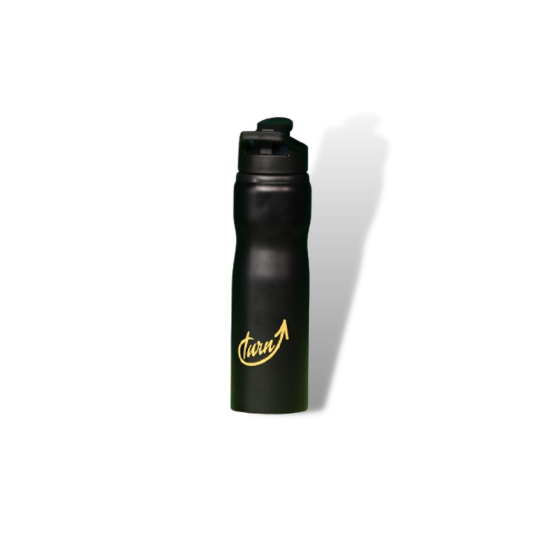 UTurn Turn Your Life Around - Printed  750 ml Lightweight Steel Reusable Sipper Water Bottles