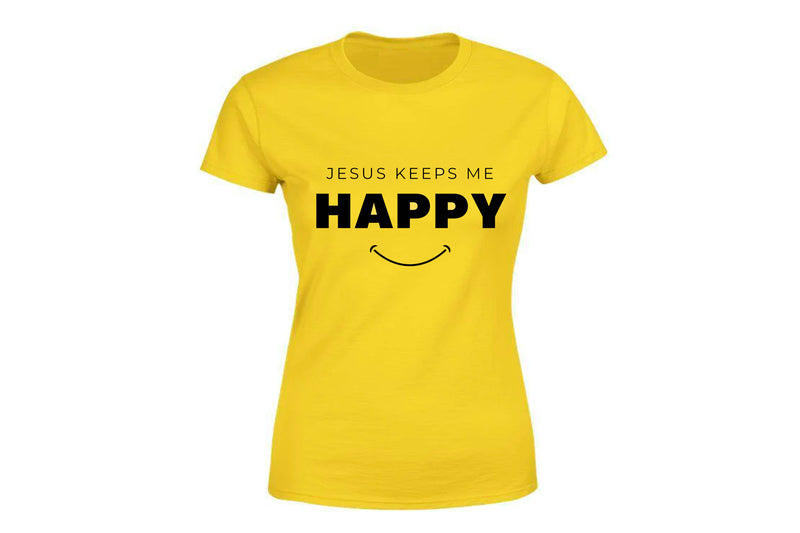 Jesus Keeps me Happy Women's T-Shirt